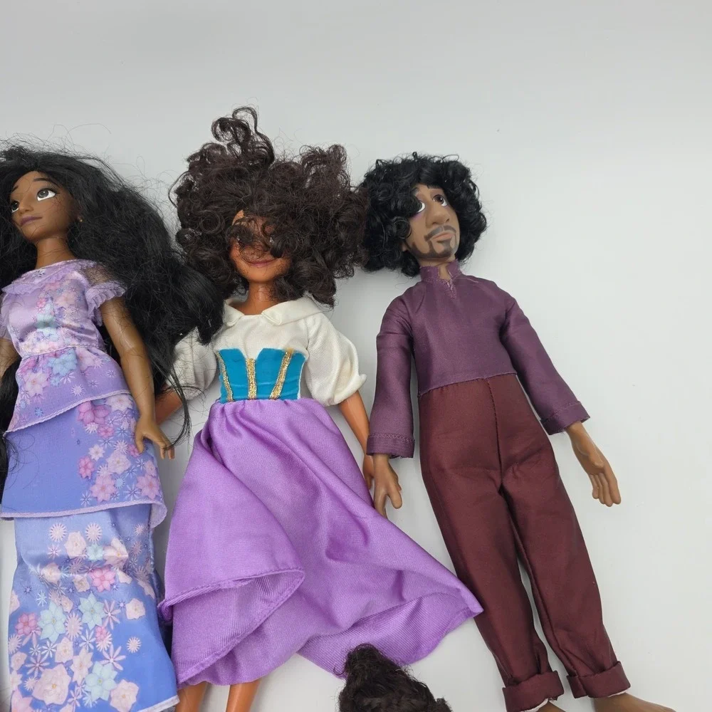 Disney Encanto Doll Figure Set Of 10, Bruno, Isabela, Mirabel, Antonio, Luisa